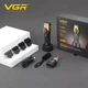 Триммер аккумуляторный VGR V-885T GOLD, 4 насадки, LED дисплей - изображение 5