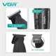 Тример акумуляторний GR V-640T BLACK, 3 насадки, LED дисплей, 9000RPM - зображення 2
