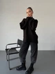 Жіночий базовий светр коричневого кольору 36394 One Size - зображення 1