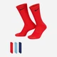 Набор мужских носков хлопковых Nike U Nk Evry Plus Cush Crew SX6888-925 38-42 3 пары Разноцветный (196147077071) - изображение 3