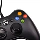 Дротовий геймпад джойстик для Xbox 360 і ПК Чорний - зображення 5