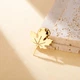 Значок из стали BROCHE брошь бижутерия Растения Кленовый Лист золотистый BRGV115237 - изображение 5