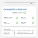 Стилус для iPad (2018-2022) TQQ с Palm Rejection, 5 сменными наконечниками и магнитным чехлом - изображение 2