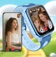Детские смарт часы Lemfo D51 с 4G, Wi-Fi, GPS трекером, видеозвонком, прослушиванием и влагозащитой IP67 Часы для звонков Синий - изображение 6