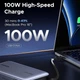 Портативна зарядна станція (павербанк) UGREEN 20 000 мАг 145W для ноутбуків, планшетів та смартфонів PB551 Gray - зображення 6