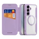 Чохол-книжка Dux Ducis Skin X Pro with MagSafe для Samsung Galaxy S25 5G (S931) Колір Purple Pink - изображение 8