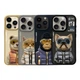 Чохол TPU+PC Nimmy 3D with Metal Buttons для iPhone 15 Колір Cat Grey - изображение 13