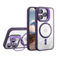 Чохол TPU+PC+Metal Stand Case with MagSafe and Camera Lenses для iPhone 13 Pro Max Колір Dark Purple - изображение 11