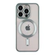 Чохол TPU Metallic Chrome Full Camera with Magsafe для iPhone 13 Pro Колір Chrome Green - изображение 14