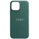 Чохол Leather Case для iPhone 14 Pro Max Колір Pine Needle Green - изображение 1