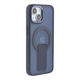 Чохол TPU+PC FlexGuard Magnetic Ring Stand для iPhone 15 Колір Purple - изображение 8