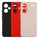 Чохол Silicone Cover Full Camera (A) для Xiaomi Redmi Note 13 Pro+ 5G Колір 19.Pink Sand - изображение 2