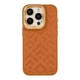 Чохол Kajsa Briquette Collection Rhombus для iPhone 15 Pro Колір Brown - изображение 13