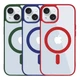 Чохол NEW TPU Color with Magsafe для iPhone 15 Колір Red - изображение 15