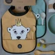 Слинявчик водонепроникний з м'якою горловиною Baby Livia 103-8 - зображення 3