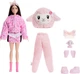 Лялька Barbie Cutie Reveal Cuddly SeriesLamb Lamb with Mini Pet - Красуня Барбі з аксесуарами та міні-вихованцем ягням (JJP66) - Ігровий набір Mattel - зображення 2