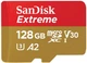 Карта пам'яті SanDisk microSD 128GB C10 UHS-I U3 R190/W90MB/s Extreme V30 - изображение 1