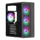 Корпус Credo Plus V510B без БЖ, 1xUSB3.0, 1х USB 2.0, 1xUSB Type-C, 4x120мм RGB Rainbow, V 2E Gaming (2000003311422) - зображення 2