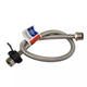 Шланг для підведення води Pro-Flex 150 см гайка-штуцер 1/2" ITAL PRFM12150 - изображение 1