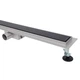 Трап для душу IT02-FT24/700, 700 мм, загартоване скло, Black Glossy ITAL IT02-FT24/700BG - изображение 2