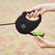 Поводок-рулетка для собак Waudog R-leash с контейнером для пакетов/светоотражающей лентой L до 40 кг 5 м Черный (26291 Col) - изображение 10