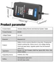 Монітор стану автомобільного акумулятора KONNWEI BK300 12V 24V Bluetooth 5.0 Android / iOS - зображення 4