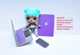 Игровой Набор гаджетов для куклы LOL ОФИС 9шт смартфон ноутбук планшет Apple Айфон Iphone Макбук Айпад MacBook iPad - изображение 4