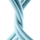 Кабель Baseus Crystal Shine Series USB 2.0 to Lightning 2.4A Fast Charging 1.2m Sky Blue (CAJY001103) - зображення 3
