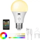 Акумуляторна LED-лампа RGB E27 з пультом керування, автоматичне світло при відключенні живлення - изображение 1