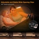 Лампа для чтения аккумуляторная Gritin 16 LED Rechargeable Book Light 1000mAh від 6 до 80ч работы, black (GM1331) - изображение 5