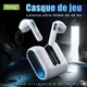 Навушники HTC NE49 Bluetooth V6.0 Sports Wireless Headphones для iPhone/Android White - зображення 2