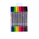 Дитячі Фломастери "Двосторонній" COLOR-IT 108-10F 10 кольорів - зображення 2