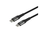 Кабель USB Ridea RC-US42 UltraStrong Type-C to Type-C 60W 1.2m Колір Чорний - изображение 7