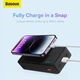 УМБ Baseus Airpow 30000mAh black (ppqd090101) - зображення 6