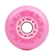 LED колеса для роликів Flying Eagle Lazerwheels Pink 80 mm - 4 шт - зображення 1