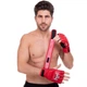 Перчатки для смешанных единоборств MMA на липучке размер S Кожа TOP KING Super красный TKGGS - изображение 5
