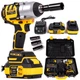 Гайковерт аккумуляторный TigerKraft GR900 PRO (500Hm, 21V, 5Ah) Мощный бесщеточный ударный гайковерт для авто - изображение 1