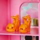 Барби Шкаф-чемодан с одеждой Barbie Closet Playset with 3 Outfits BR0317 - изображение 2