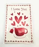 Открытка 3D I Love You с объемным букетом сердец, 19 х 13,5 см 32181B - изображение 1