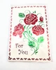 3D поздравительная открытка "For You" с розами, 19 × 13,5 см 32181C - изображение 1