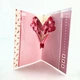 Открытка 3D Love You с объёмным букетом сердечек и конвертом, 19 × 13,5 см 32181E - изображение 2