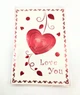 Открытка 3D Love You с объёмным букетом сердечек и конвертом, 19 × 13,5 см 32181E - изображение 3