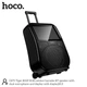 Портативна Bluetooth колонка Hoco DS71 акустика-караоке з 2 бездротовими мікрофонами, дисплеєм 800p та RGB підсвіткою |Bluetooth 5.0, USB/AUX/TF, 60W, 7200 mAh, 3h, EQ| Чорний - зображення 4