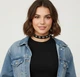 Жіночий чокер з сердечками чокер з екошкіри в стилі панк Honey Fashion Accessories чорний (16-53/1) - изображение 1