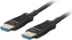 Кабель Lanberg HDMI - HDMI 80 м Black (CA-HDMI-30FB-0800-BK) - зображення 1