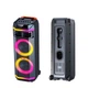 Беспроводная караоке колонка с микрофоном, пультом и RGB-подсветкой Sing-e ZQS8283 Черный - изображение 3