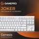 Клавіатура GamePro Genesis Joker MK124W Outemu Red Swithes USB White ( 19389 ) - зображення 8