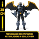 Фигурка Бэтмена Ночной небосвод с раскладными крыльями Batman Figure Spin Master DC Comics 6070532 - изображение 4