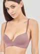 Бюстгальтер без косточек бесшовный с Push-up бесшовный brabrabra 015С 75B Виноградный (6907208007814) - изображение 4