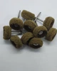 Полировочные насадки 10 шт (коричневые 80Grit) для гравера, бормашинки, дремеля (Dremel) - изображение 2